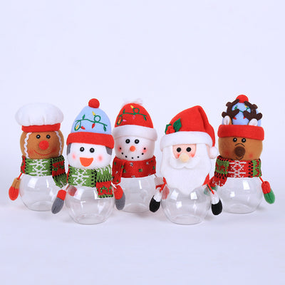 Christmas Candy Gift Bottle – Santa Storage Jar