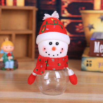Christmas Candy Gift Bottle – Santa Storage Jar