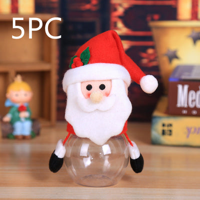 Christmas Candy Gift Bottle – Santa Storage Jar