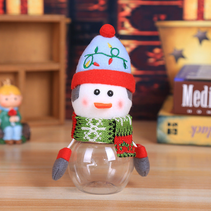 Christmas Candy Gift Bottle – Santa Storage Jar